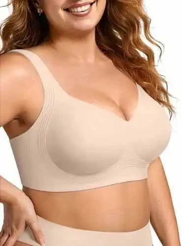 Seamless Wireless Support Bra