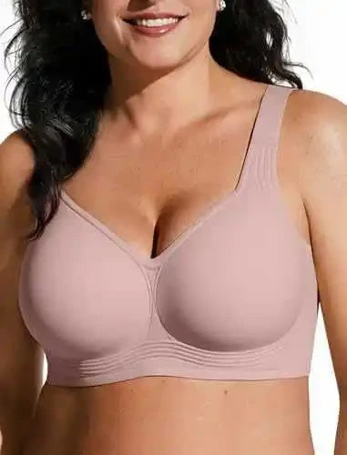 Seamless Wireless Support Bra