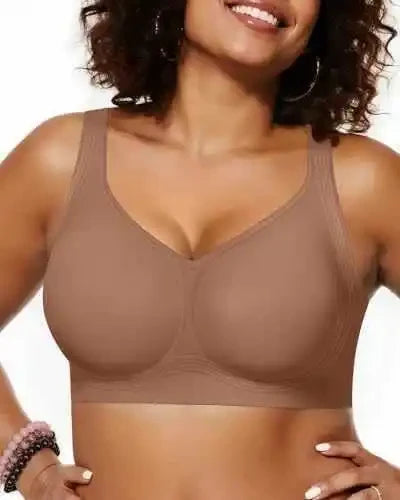 Seamless Wireless Support Bra