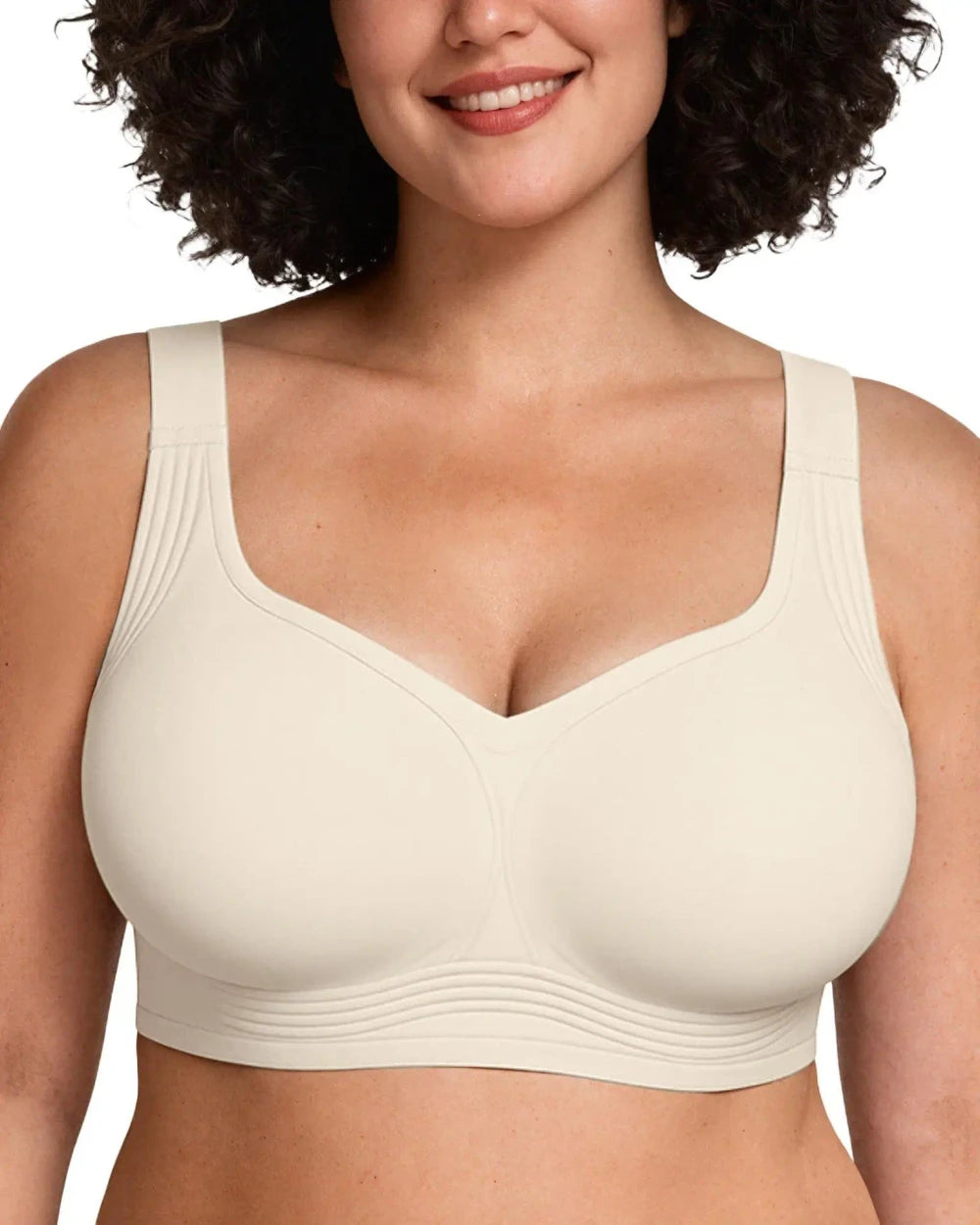 Seamless Wireless Support Bra