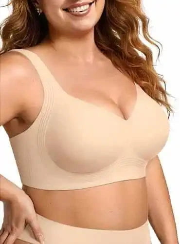 Seamless Wireless Support Bra