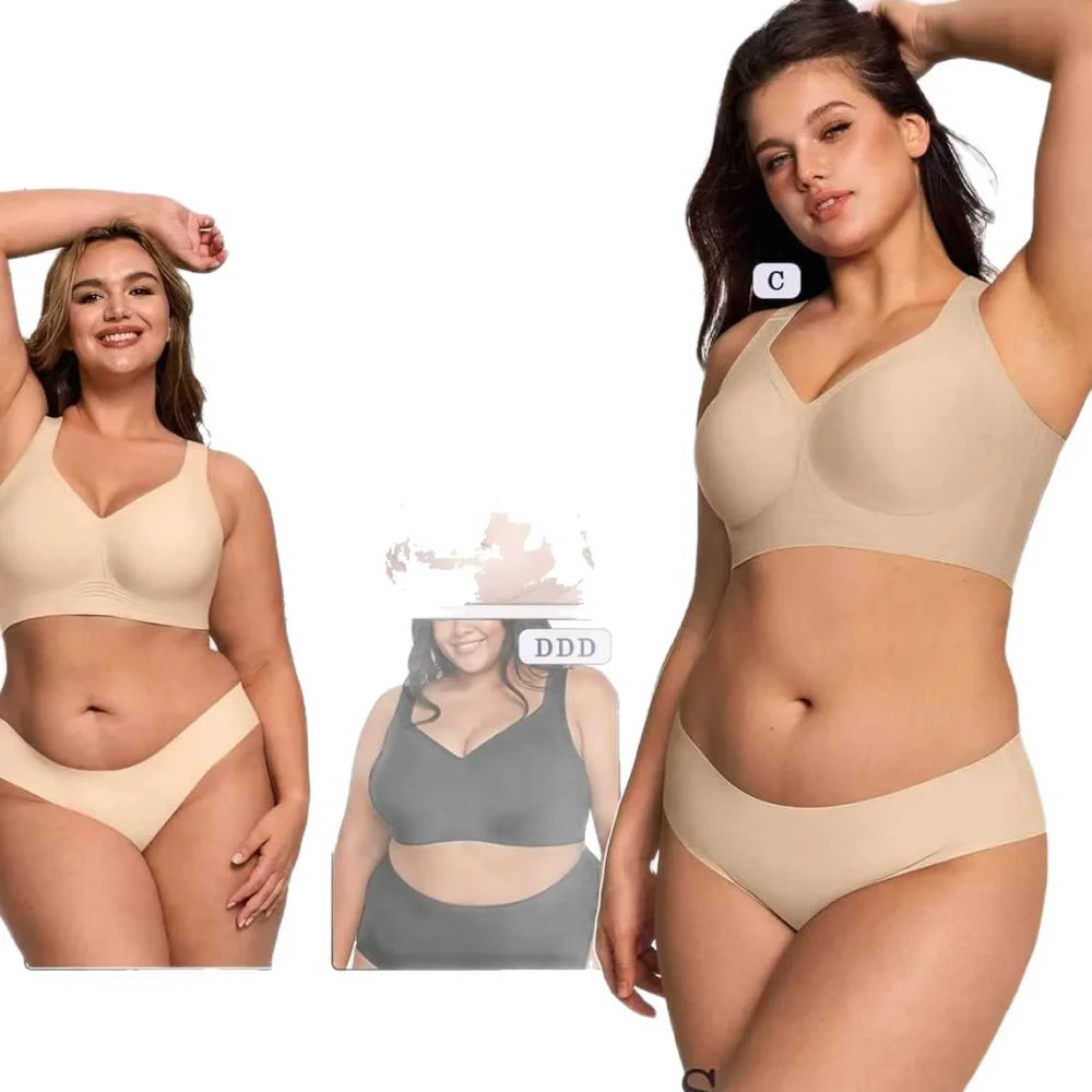 Seamless Wireless Support Bra