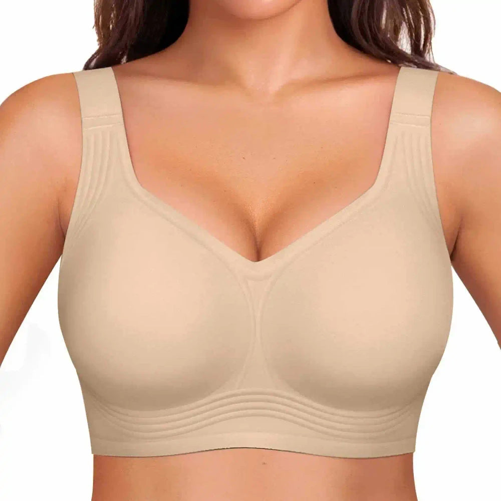 Seamless Wireless Support Bra