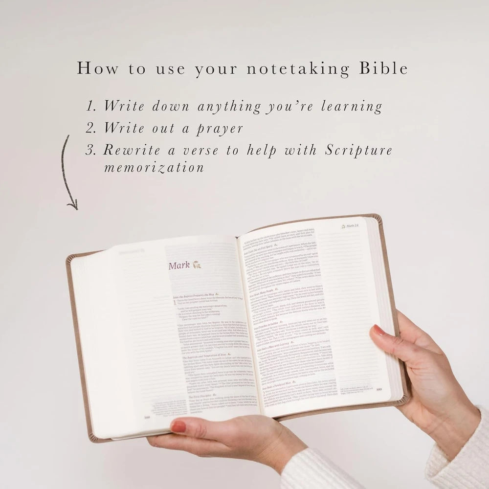 Marlo Floral Journaling Bible