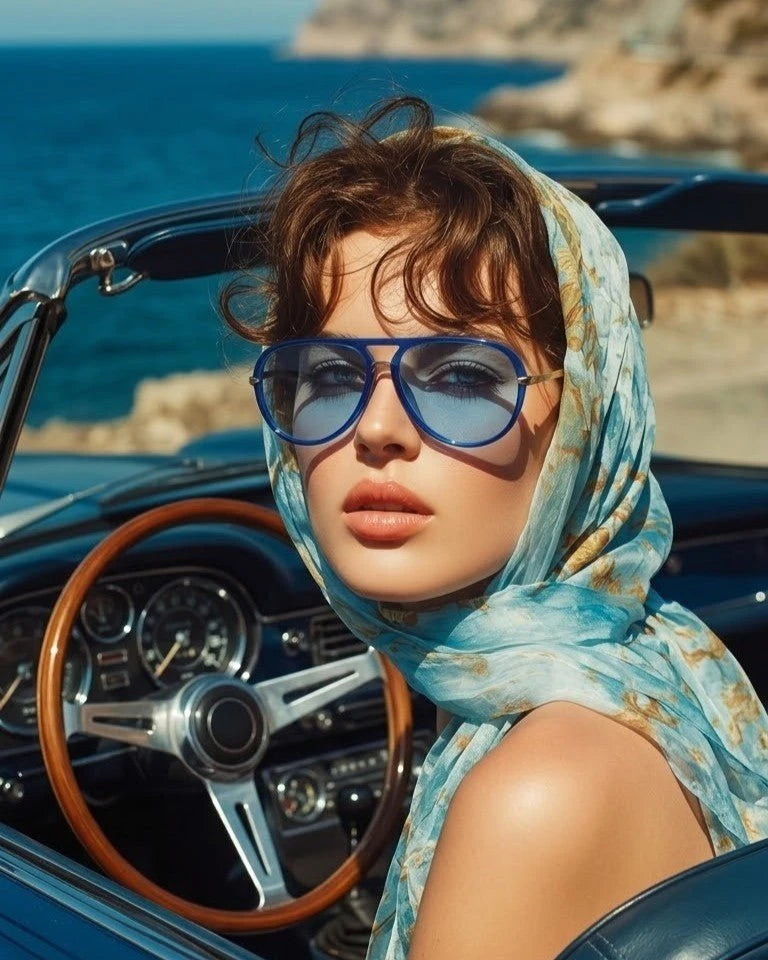 Luniazzurro Metal Detail Sunglasses